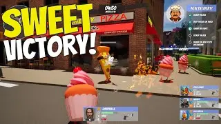 Cupcake Cherry Pop vs The Pizza Gang 🍕 | Epic Delivery Battle!