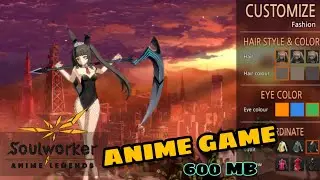 Let's play Soulworker Anime Legends - Part 1 Walkthrough Gameplay