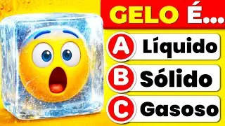Prova de Gênio 🔥🧠 | 60 Perguntas Para Mentes Brilhantes🏆🧠Capitão Quiz