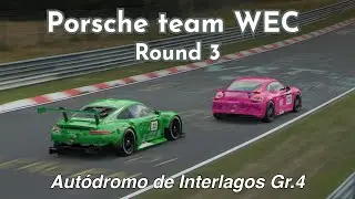 Porsche team WEC Round 3. Autódromo de Interlagos Gr.4