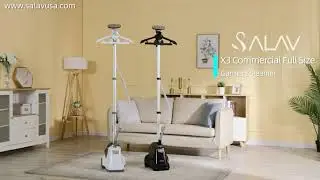 SALAV X3 Commercial Upright Garment Steamer 1800 watts