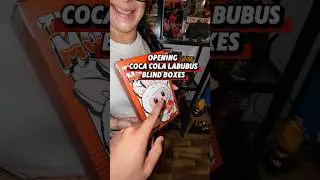 Opening Coca Cola Labubu Blind Boxes from Popmart! #labubu #popmart