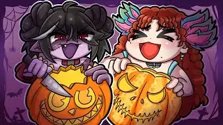 CARVING PUMPKINS WITH BESAREXIA | HALLOWEEN SPECIAL