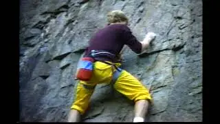 Julian Rock Climbing in Beecher Bay with Alice and Barrie 1985(?)