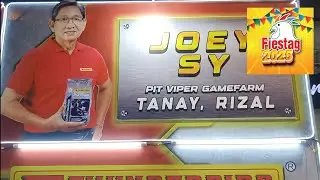 Fiestag 2025 Pit viper Gamefarm Joey Sy #breeder #gamefowlbreed #manok 