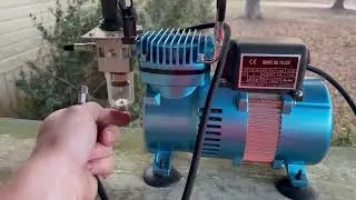 Master Airbrush Cool Runner II Dual Fan Air Compressor Kit Model TC 320, Professional Single Piston