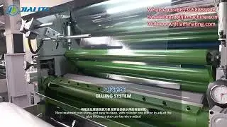 Automatic Film Laminating Machine with Three Laminating Method Window Water Based Glue and Thermal