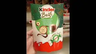 🍫 NOU! KINDER BILUȚE DE CIOCOLATĂ - KINDER BALLS - CU ALUNE | UNDE LE GĂSEȘTI & PREȚ #kinder #shorts