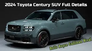New 2024 Toyota Century - Interior, Exterior and Performance Full Review