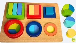 Shapes Sorting Activity for Kids 🔷🟥 | Learn Shapes & Colors | Educational Video