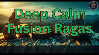 Deep Calm Fusion Ragas | Guitar, Flute, Tabla & Handpan Music