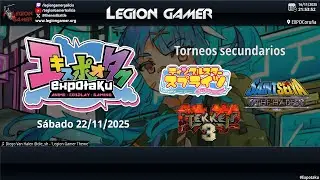 Expotaku A Coru&ntilde;a 2025 RE:Edition - Torneos secundarios del s&aacute;bado 22