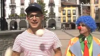 Txikitatik izan nahi zuen pailazoa Ekain Ibargurenek