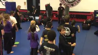 Fun Martial Arts Drill for Kids