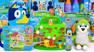 Bluey Toy Collection Unboxing Review | Bluey Tree Playset & Bluey&rsquo;s Book of Games