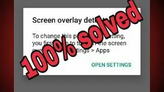 How disable screen overlay in any android device in hindi