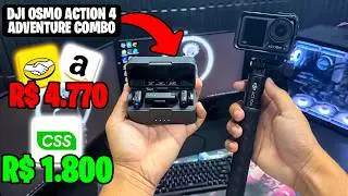 CSSBUY - COMPREI UMA CÂMERA  USADA NA CHINA PELA PRIMEIRA VEZ! - OSMO ACTION 4