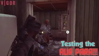 Vigor Testing the AUR Para!!!