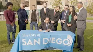 Mayor Gloria Signs Law that Improves College Area Community Plan