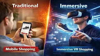 Traditional Mobile Shopping vs Immersive VR Shopping &ndash; A Phygital Customer Journey Scenario