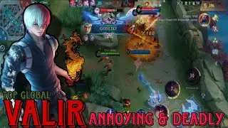 TOP GLOBAL VALIR ANNOYING & DEADLY BUILD || ZERO DEATH DESTRUCTION || VALIR GAMEPLAY 2023
