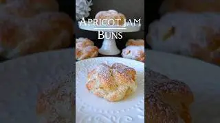 Apricot Jam Buns Recipe 🤍