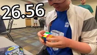26.56 Official 3x3 Blindfolded Solve! (M2/OP, Overall PB)