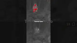 Anti-Thermal Disruptive Camo Cloak - Thermaltarnung #thermalcamo #antidrone #tactical #cod #bf6