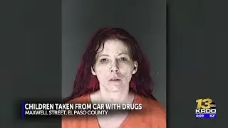 El Paso County woman found asleep in car with drugs and children, deputies say