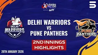 2nd Innings Highlights | Delhi vs Pune | Match 5 | World Legends T20 Pro League | ZL1K