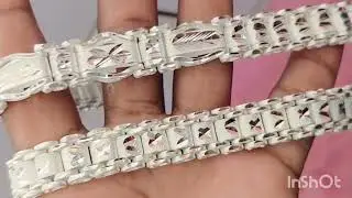 Chandi ka bracelet ll silver bracelet for mens ll new design silver bracelet ll bracelet for boys
