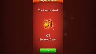 Bullseye Chest🤗unboxing//leaderboard top🤡lucky shot#carrompool#shorts