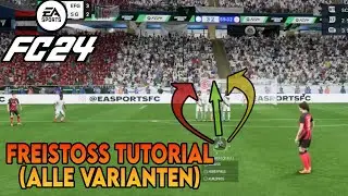 EA FC 24 : Wie man jeden Freistoß schießt (Alle Freistöße erklärt)