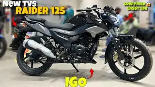 THE  NEW TVS Raider 125 iGO Assist Review: Price, Specs, Features 