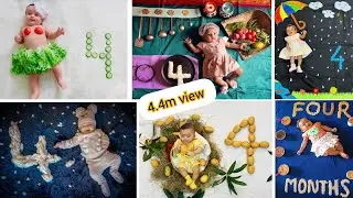4 month baby boy photoshoot ideas | Baby photoshoot ideas at Home | Four Month Baby Photoshoot 2025