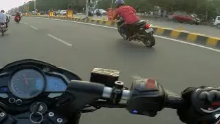 NS200 VS NEW YAMAHA FZ150/ STREET FUN /CLOSE CALLS