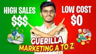 বাজেট ছাড়াই মার্কেটিং | Guerrilla Marketing