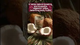 #CoconutWater #NaturalHydration #WeightLossJourney #TropicalDetox #shorts #trending #viral #remedy