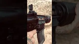 M4 full auto slow motion