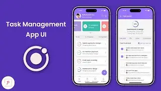 Task Management App UI in Ionic | GoTask