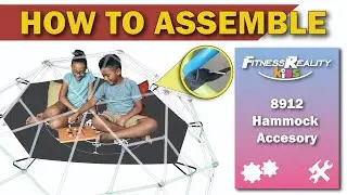 How To Assemble Your FITNESS REALITY KIDS Hammock (8912)