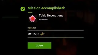 Fishing Planet - Table Decorations | Thanksgiving Event