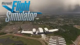 Approach into Northeast Philadelphia International Airport (KPNE) in the Carenado Piper PA-44