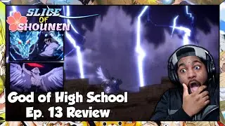 SoS | MORI VS TAEK: THE ULTIMATE BATTLE BETWEEN GODS!!! (The God of High School Episode 13 Reaction)