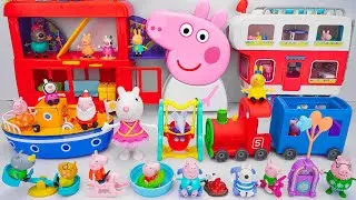 98 Minutes of Satisfying ASMR Unboxing | Adorable Peppa Pig Canva House And Motor House Playground