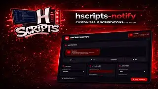 FiveM Notify Script (Advanced Notify v2 + Ingame notify editor)
