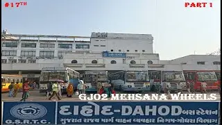 Various Routes of Dahod Bus Station #Gujarat #GJ02MEHSANAWHEELS #SmartCity #GSRTC