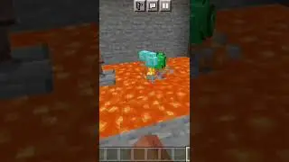 The save choose one baby villager vs diamond save choose one in minecraft villager vs diamond #short
