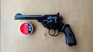 Webley MKVI service revolver .177 Unboxing and Detailed Review