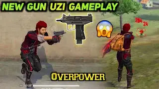 New Gun UZI Gameplay | Free Fire Mini UZI Gun - New Weapon Uzi.